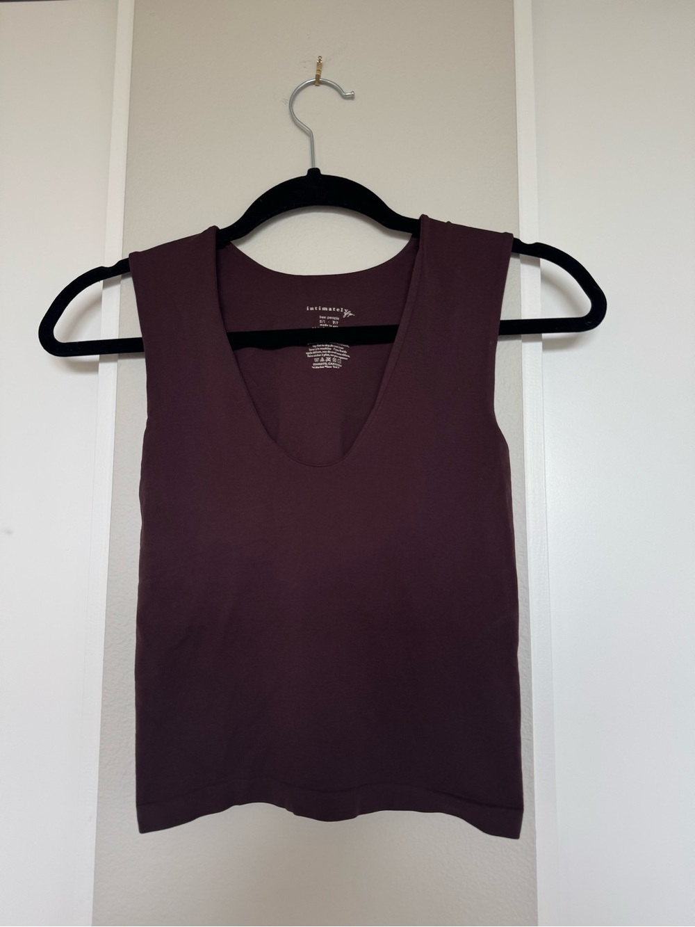 FP Intimately Scoop Neck Sleeveless Tank Top